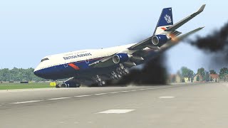 Worst Planes Emergency Landing Ever  XP11 [upl. by Idnak219]