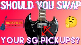 Should you Change Your SG Pickups 490R 498T VS Classic 57s [upl. by Dorry696]