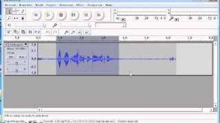 audacity1 opnemen normaliseren exporteren [upl. by Aira758]