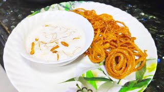 Rabdi Jalebi recipe crispy jalebi recipe rabdi malai recipe [upl. by Satsoc]