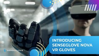 Introducing SenseGlove Nova VR gloves [upl. by Illah875]