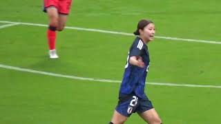 『塩越柚歩 久しぶりに代表復帰 111誕生日』なでしこジャパンvs 韓国【女子サッカー日本代表 】NADESHIKO JAPAN vs KOREA 20241026 [upl. by Enila]