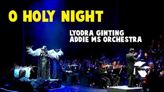 Lyodra Ginting dan Addie MS Orchestra  O Holy Night  Natal 2023 [upl. by Genet]