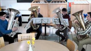 The Lone Arranger  awesomeness from NYO 2012 Tuba section [upl. by Tnerb121]