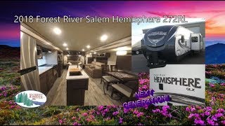 NEW 2018 Forest River Salem Hemisphere GLX 272RL  Mount Comfort RV [upl. by Yelrehs]