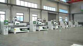 Woodworking machining center [upl. by Immat]