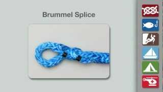 Brummel Splice  How to Tie a Brummel Splice [upl. by Aninotna]