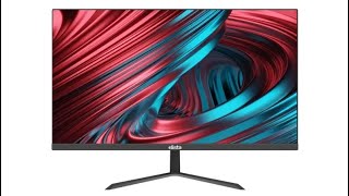 Elista launches new affordable LED Monitor with 215” display bezelless design [upl. by Tristam]