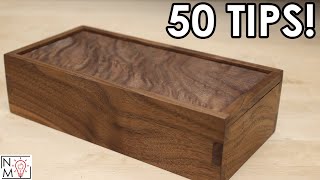 An Absurd Number of Wood Box Making Tips amp Tricks [upl. by Yras]