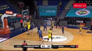 Fenerbahçe Beko  Tofaş Nando De Colo nun Ahmete ve Deshawn Piere e yaptığı muhteşem asist [upl. by Anaeirb760]