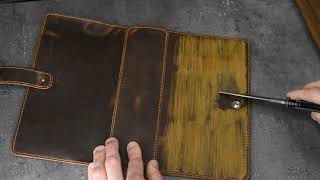 How To Distress Leather [upl. by Rakso]