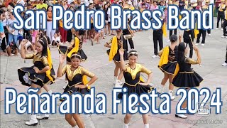 San Pedro Brass Band  Peñaranda Fiesta 2024  173rd Founding Anniversary [upl. by Feledy110]