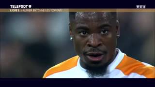 Quand Serge Aurier entonne les Corons avec les supporters [upl. by Hsak142]