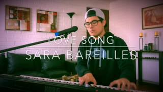 SARA BAREILLES  Love Song Cover de Vicente Baeza [upl. by Damas]