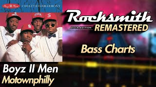 Boyz II Men  Motownphilly  Rocksmith® 2014 Edition  Bass Chart [upl. by Huttan445]