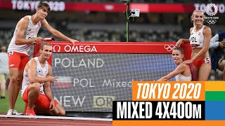 Mixed 4x400m Final  Tokyo Replays [upl. by Parker]