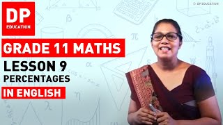 Lesson 9  Percentages  Maths SessionTerm 2 DPEducation Grade11Maths percentages [upl. by Corey]