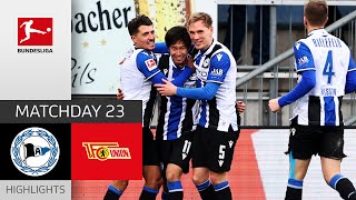 Arminia Bielefeld  Union Berlin 10  Highlights  Matchday 23 – Bundesliga 202122 [upl. by Northrup]