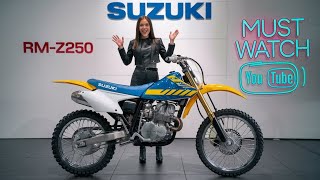 quot2025 Suzuki RMZ 250 The Ultimate Motocross Machinequotsuzuki bike 250 [upl. by Shwalb]