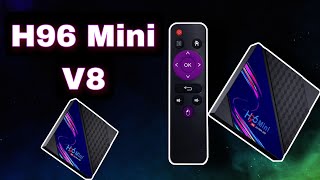 Unboxing e Review Tv Box H96 Mini V8 [upl. by Yeliak712]