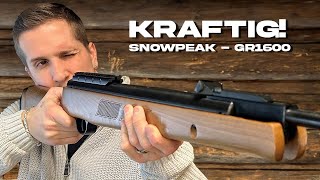 KRAFTIG Snowpeak  GR1600 Gas Piston Luftgevær [upl. by Kcirderfla]