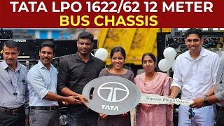 Tata LPO 162262 12 Meter Bus Chassis  Popular Mega Motors  tatabus [upl. by Oesile919]