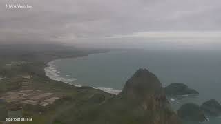 Clip from Taranaki New Plymouth  NIWA Webcam [upl. by Kcirdnekal]