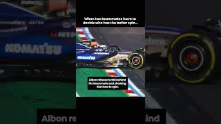 When Alex Albon entertained the fans with a 360 spin in Formula 1 [upl. by Voorhis83]