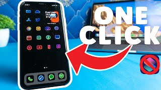 How to Change your iPhone APP icons without Siri Shortcuts No shortcut redirect [upl. by Anirdnaxela]