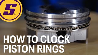 How to Clock Piston Rings Gap Orientation and Install Tips [upl. by Nylorak]