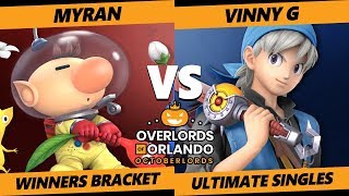 Overlords SSBU  ARM  Myran Olimar Vs GoTE  Vinny G Snake Hero Smash Ultimate W Bracket [upl. by Nirrok]