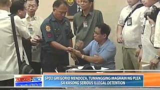 News to Go  SPO2 Gregorio Mendoza tumangging maghain ng plea sa kasong illegal detention 51111 [upl. by Findley]