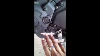 Universal Gear Indicator on Yamaha FZ16 [upl. by Crissy]