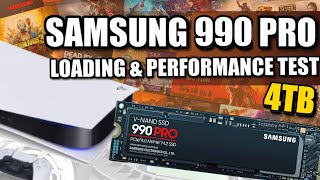 Samsung 990 Pro 4TB SSD PS5 Test  Any Good [upl. by Kruse]