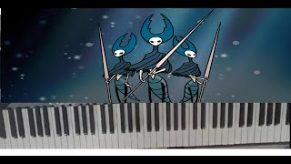 Mantis lords theme  Piano Hollow knight ost [upl. by Halimaj]