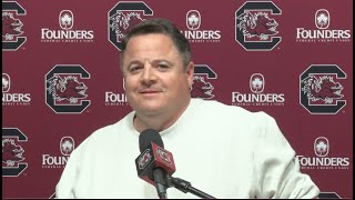 Football Dowell Loggains News Conference 032024 [upl. by Leaper792]