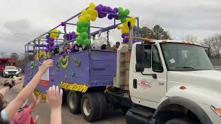 Hattiesburg MS Mardi Gras Parade 2024 [upl. by Aimat]