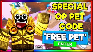 CANDY CLICKING SIMUALTOR SPECIAL PET CODE  Roblox [upl. by Sualohcin]