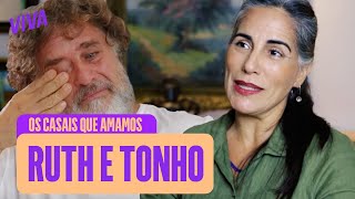 GLORIA PIRES E MARCOS FROTA SE EMOCIONAM AO RELEMBRAREM MULHERES DE AREIA  OS CASAIS QUE AMAMOS [upl. by Cummings]