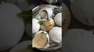 Idli chutney delicious food plate [upl. by Krystin]