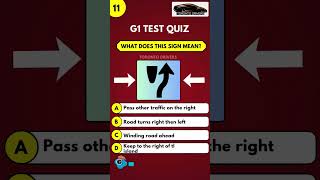 G1 Practice Test  Signs Quiz 3 [upl. by Eojyllib609]