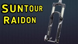 Fork Raidon Air  Review Sr Suntour Raidon [upl. by Niuq]