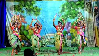 Batu Malai Andavane Murugan song Girls danceKolattam dance VSNM school 2024 [upl. by Karleen]