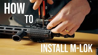 How to Install MLOK Accessories [upl. by Kiyohara]