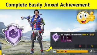 Complete Easily Jinxed Achievement In Bgmi  Pubg Mobile  How To Complete Jinxed Achievement [upl. by Ponton]