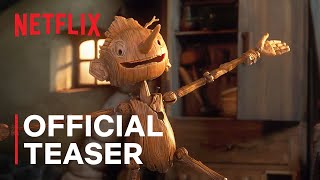 GUILLERMO DEL TOROS PINOCCHIO  Official Teaser Trailer  Netflix [upl. by Atteuqahc]