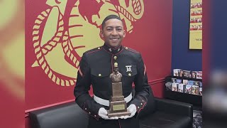 Silsbee High School grad finishes recruit training with top award [upl. by Samuela]