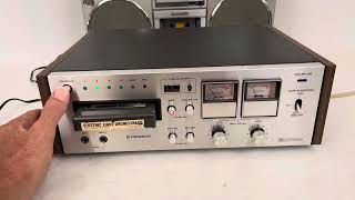 Pioneer RH 65 stereo Dolby 8 track tape deck component restored 1970s ￼ [upl. by Nnylarak173]