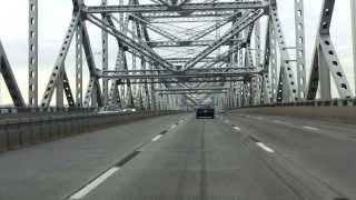 Tappan Zee Bridge northwestbound MidDecember 2013 [upl. by Orozco509]