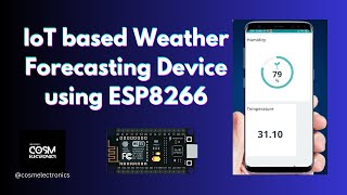 IoT based Weather Forecast 💡 cosmelectronics iotprojects weatherstation arduino iotcloud dht11 [upl. by Notrom]